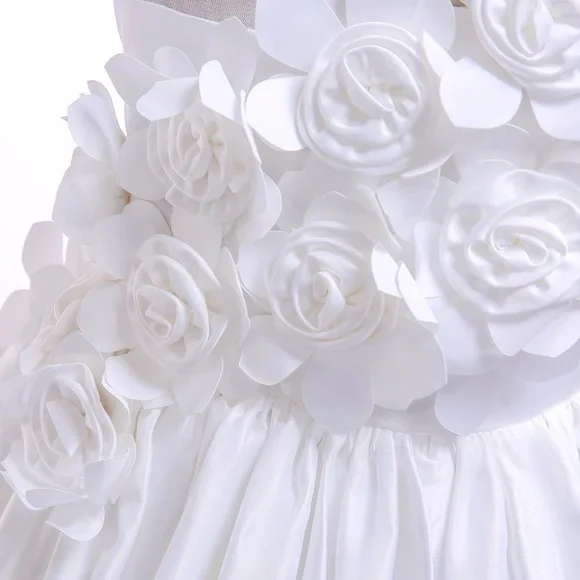 Luxury Princess Wedding Birthday Flower Girl Dress Boutique 5028 - Picture 4 of 6